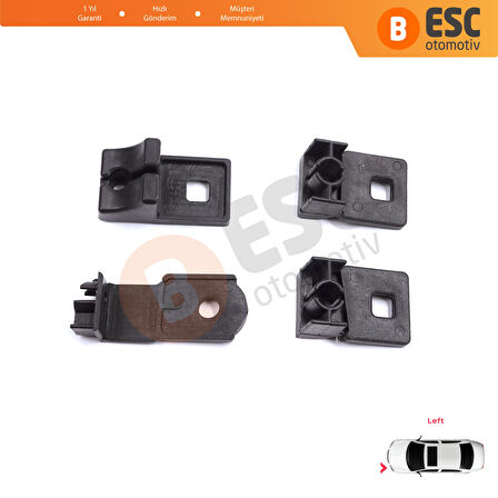 VW Crafter MK1 2E 2F 2006-2017 2E0998225 İçin Sol Ön Far Ayak Tamir Seti