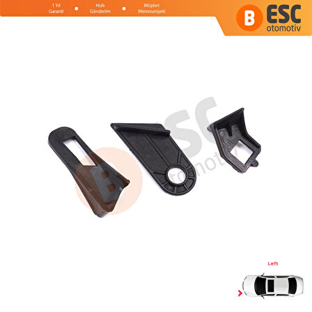 Fiat Abarth Grande Punto MK3 199 2005-2013 89101372SX İçin Sol Ön Far Ayak Tamir Seti