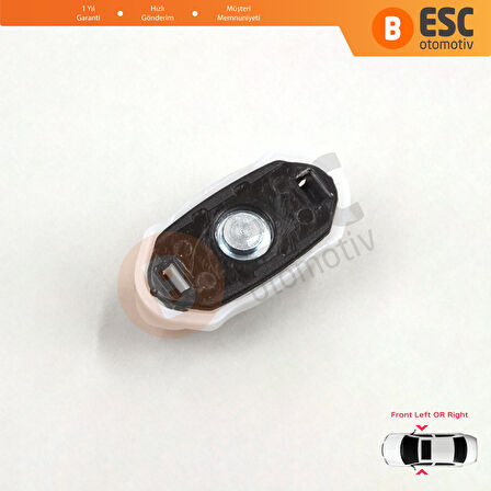 Opel Astra H 2004-2014 Vectra C Z02 2002-2009 4/5 Kapı için Makas Tip Ön Cam Kriko Kılavuz Klipsi 