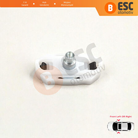 Opel Astra H 2004-2014 Vectra C Z02 2002-2009 4/5 Kapı için Makas Tip Ön Cam Kriko Kılavuz Klipsi 