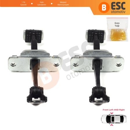 Hyundai I30 MK1 FD 2006-2012 79380-2L000 İçin 2 EA Ön Sağ ve Sol Kapı Gergi Yayı 