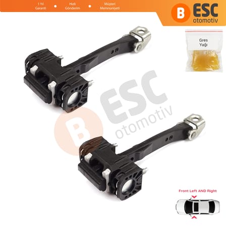 Peugeot 508 MK1 2010-2018 9686658480 İçin 2 EA Ön Sağ ve Sol Kapı Gergi Yayı