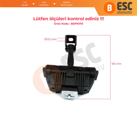 BMW 3 Serisi E92 E93 2005-2013 Coupe Convertible 551217193671 İçin 2 EA Sağ ve Sol Kapı Gergi Yayı