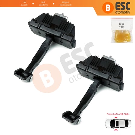 BMW X5 E53 1999-2006 51218402502 İçin 2 EA Ön Sağ ve Sol Kapı Gergi Yayı