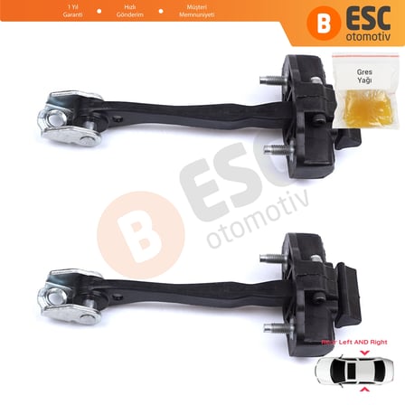 Alfa Romeo Giulietta 940 2010-2020 50521442 İçin 2 EA Arka Sağ ve Sol Kapı Gergi Yayı