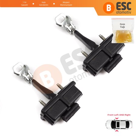 Fiat Punto Evo Grande Punto 199 51961550 İçin 2 EA Ön Sağ ve Sol Kapı Gergi Yayı
