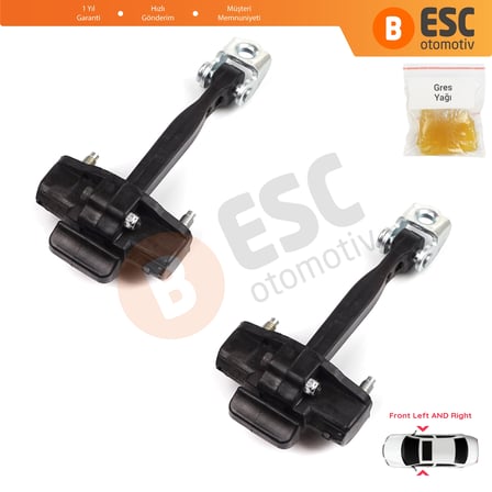 Fiat 500L 351 352 2012-2022 51883508 İçin 2 EA Ön Sağ ve Sol Kapı Gergi Yayı 