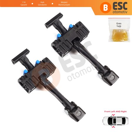 Mini Cooper MK1 2 R50 R52 R53 R55 R56 R57 R58 R59 2003-2015 İçin 2 EA Ön Sağ ve Sol Kapı Gergi Yayı 