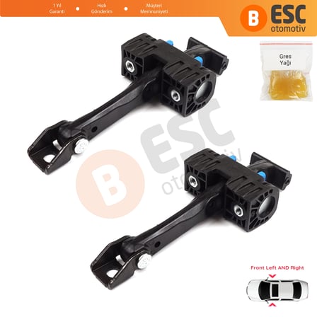 Mini Cooper MK1 2 R50 R52 R53 R55 R56 R57 R58 R59 2003-2015 İçin 2 EA Ön Sağ ve Sol Kapı Gergi Yayı 