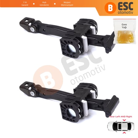BMW X1 E84 2009-2015 51222990642 İçin 2 EA Arka Sağ ve Sol Kapı Gergi Yayı