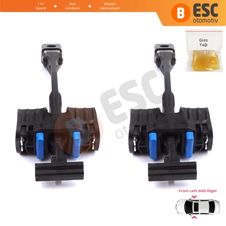 Audi A4 S4 RS4 B8 8K 8K2 8K5 8KH 2007-2016 8K0837249D İçin 2 EA Ön Sağ ve Sol Kapı Gergi Yayı