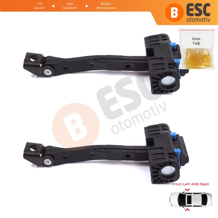 Audi A4 S4 B9 8W 8WH 8W5 8WD 8WJ 8W2 8WC 2015-On 8W0837249 İçin 2 EA Ön Sağ ve Sol Kapı Gergi Yayı