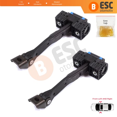 Audi A4 S4 B9 8W 8WH 8W5 8WD 8WJ 8W2 8WC 2015-On 8W0837249 İçin 2 EA Ön Sağ ve Sol Kapı Gergi Yayı