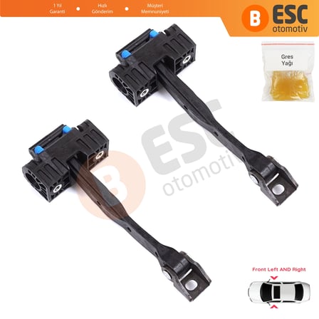 Audi A6 S6 RS6 C7 4G 2010-2018 4G0837249C İçin 2 EA Ön Sağ ve Sol Kapı Gergi Yayı