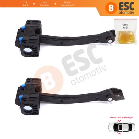 Audi Q5 SQ5 8R 2008-2018 Porsche Macan 95B 2014-2019 8R0837249F İçin 2 EA Ön Sağ Sol Kapı Gergi Yayı