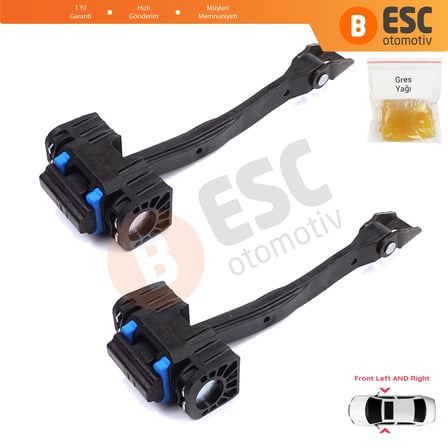Audi Q5 SQ5 8R 2008-2018 Porsche Macan 95B 2014-2019 8R0837249F İçin 2 EA Ön Sağ Sol Kapı Gergi Yayı