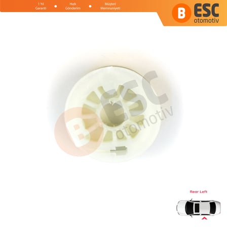 Kia Ceed Cee'd MK2 JD 2012-2018 5-Kapı 83450A2010 için Arka Sol Kapı Cam Kriko Tamir Makarası
