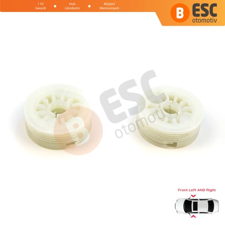 Hyundai I30 MK2 GD 2011-2017 Kia Ceed 2 JD 2012-2018 5-Kapı için Ön Sağ Sol Cam Kriko Tamir Makarası