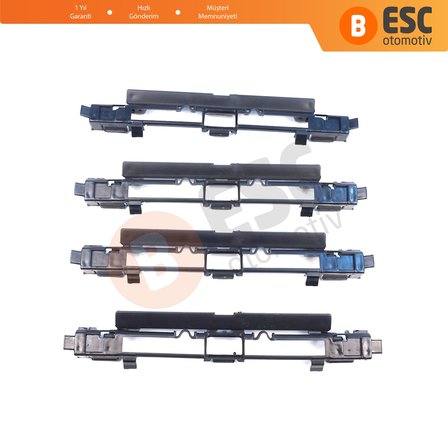 Opel Astra H 2004-2014 Zafira B 2005-2015 5187877 5187878  İçin 4 Adet Tavan Ray Oluk Çıta Kapağı