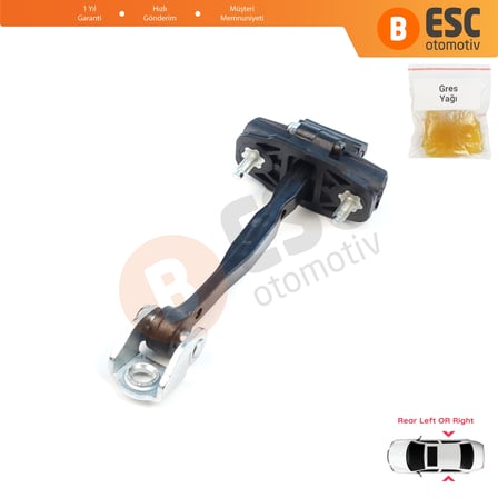 Ford Ranger MK3 TKE P375 PX 2N 2G 2P 2011-2023 Avrupa 5339618 İçin Arka Sağ veya Sol Kapı Gergisi