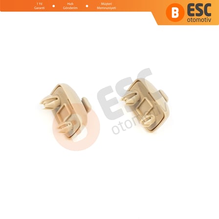Audi A1 A3 A4 B7 B8 B9 A5 A6 C6 Q2 Q3 Q5 TT Seat Exeo İçin 2X Güneşlik Tutucu Ayak Klipsi Bej Renk