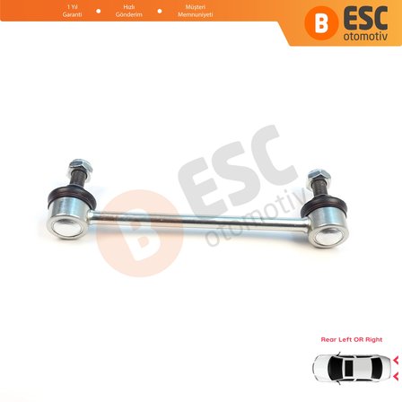Hyundai i30 MK1 FD Elantra MK4 HD Kia Ceed 1 2 ED JD 555301H000 için Arka Aks Z Rot