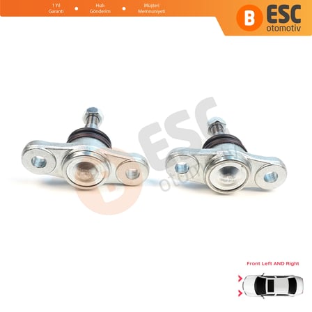 Hyundai Elantra MK4  i30 MK1 2 Kia Carens 2 Ceed 1 517600Q000 İçin 2 Adet Ön Aks Salıncak Rotili