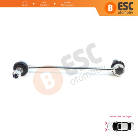 VW Multivan Transporter California T5 T6 7H5411317 7H0411317 için 1 Adet Ön Aks Z Rot