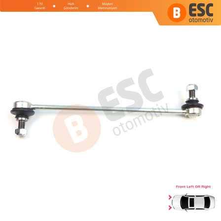 Opel Astra G H J Insignia A Meriva B Zafira A B C 13169439 350614 için 1 Adet Ön Aks Z Rot