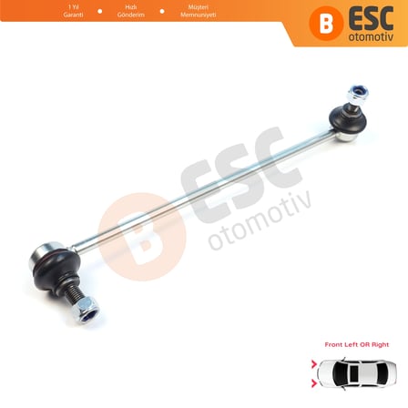 Audi A3 8Y 8P 8V Q2 Q3 TT 8J FV 1K0411315B için 1 Adet Ön Aks Z Rot