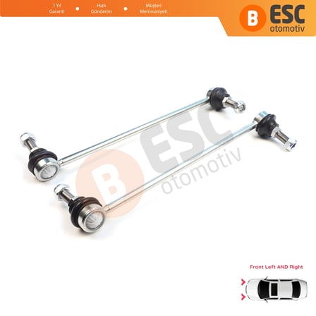 Nissan Almera Altima Murano Qashqai Teana Rogue X-Trail 546681AA0A için 2 Adet Ön Sağ Sol Aks Z Rot	