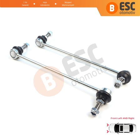 Renault Koleos 1 2 Scenic Megane E-Tech  Infiniti QX60 546681AA0A için 2 Adet Ön Sağ Sol Aks Z Rot