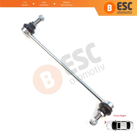 Renault Koleos MK1 2 Scenic Megane E-Tech Infiniti QX60 546181AA0A için 1 Adet Ön Sağ Aks Z Rot