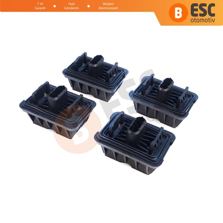 BMW E81 E90 F01 F02 F03 F04 F06 F07 F10 F13 F34 G05 G06 G07 Mini F54 F60 için 4X Kriko Lift Takozu 