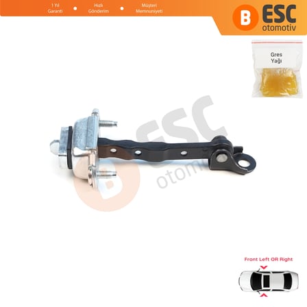 Subaru Impreza MK3 4 WRX Exiga Forester 3 SH XV Crosstrek GP Levorg 61124FJ000 için Ön Kapı Gergisi