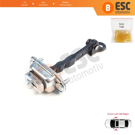 Subaru Impreza MK3 4 WRX Exiga Forester 3 SH XV Crosstrek GP Levorg 61124FJ000 için Ön Kapı Gergisi