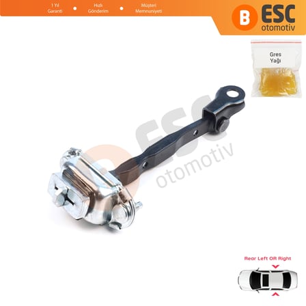 Subaru Impreza 3 4 WRX Exiga Forester 3 SH XV Crosstrek GP Levorg 62124FJ000 için Arka Kapı Gergisi
