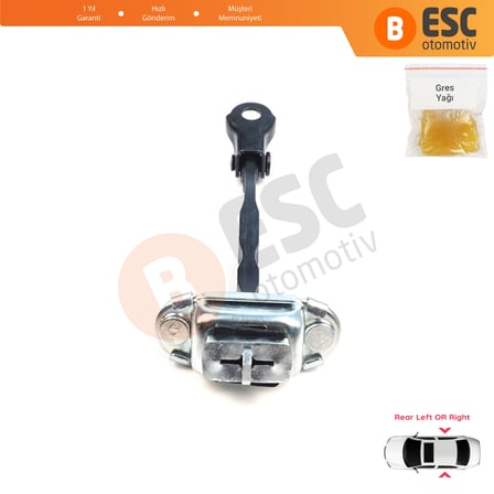Subaru Impreza 3 4 WRX Exiga Forester 3 SH XV Crosstrek GP Levorg 62124FJ000 için Arka Kapı Gergisi
