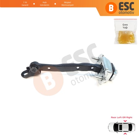 Subaru Impreza 3 4 WRX Exiga Forester 3 SH XV Crosstrek GP Levorg 62124FJ000 için Arka Kapı Gergisi