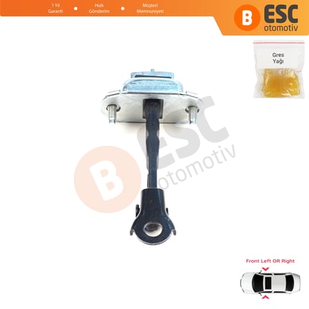 Subaru Impreza MK5 GK GT XV Crosstrek MK2 GT G24 61124FL001 için Ön Kapı Gergisi