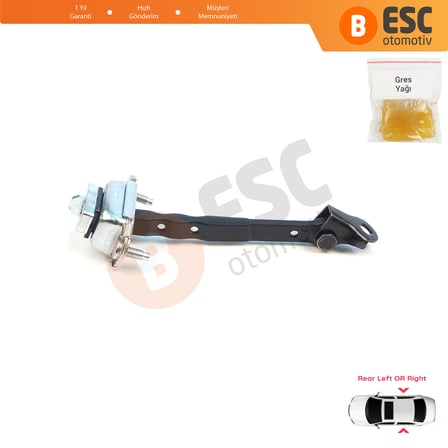 Subaru Impreza MK5 GK GT XV Crosstrek MK2 GT G24 62124FL001 için Arka Kapı Gergisi