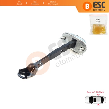 Subaru Impreza MK5 GK GT XV Crosstrek MK2 GT G24 62124FL001 için Arka Kapı Gergisi