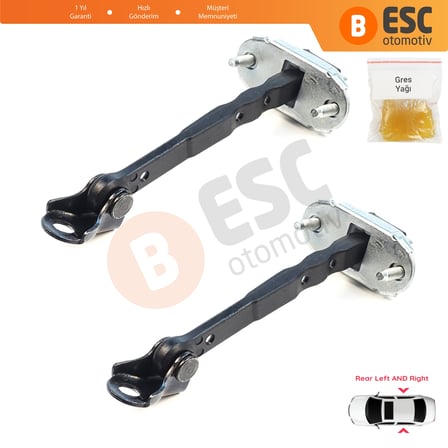 Subaru Impreza MK5 GK GT XV Crosstrek MK2 GT G24 62124FL001 için 2 Adet Arka Kapı Gergisi
