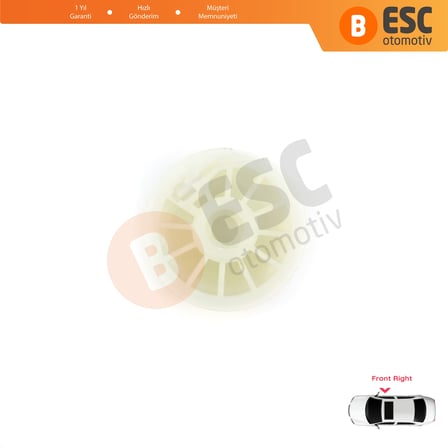 Fiat Scudo Peugeot Expert Citroen Jumpy Dispatch 2007-2016 9221Z5 için Sağ Ön Cam Krikosu Makarası