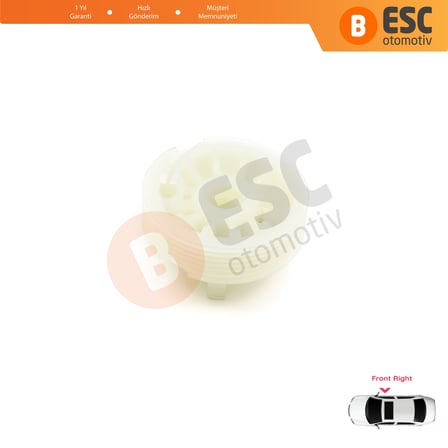 Fiat Scudo Peugeot Expert Citroen Jumpy Dispatch 2007-2016 9221Z5 için Sağ Ön Cam Krikosu Makarası