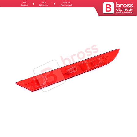 Renault Clio MK5 BF B7 2019-On 265651206R için Sol Arka Tampon Reflektörü