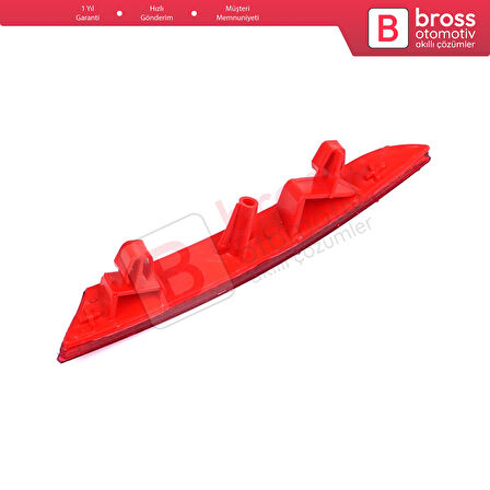 Renault Clio MK5 BF B7 2019-On 265602442R için Sağ Arka Tampon Reflektörü