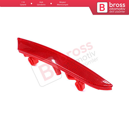 Renault Clio MK5 BF B7 2019-On 265602442R için Sağ Arka Tampon Reflektörü