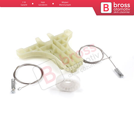 Kia Sportage MK3 SL 2010-2015 834713W000 İçin Elektrikli Sol Arka Kapı Cam Kriko Tamir Seti