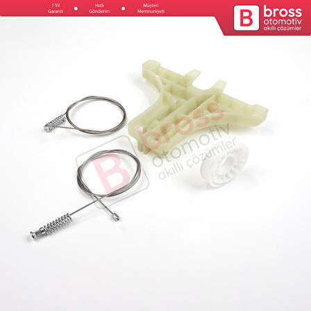 Kia Sportage MK3 SL 2010-2015 834713W000 İçin Elektrikli Sol Arka Kapı Cam Kriko Tamir Seti